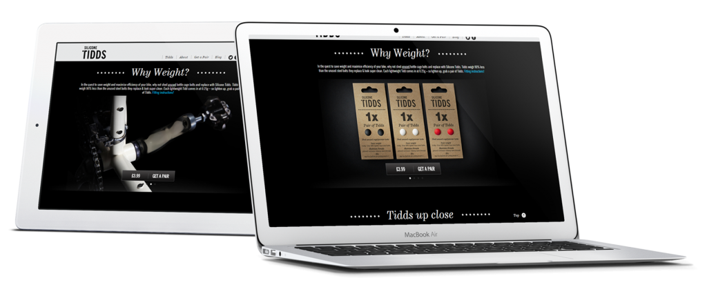 Silicone Tidds Website Development