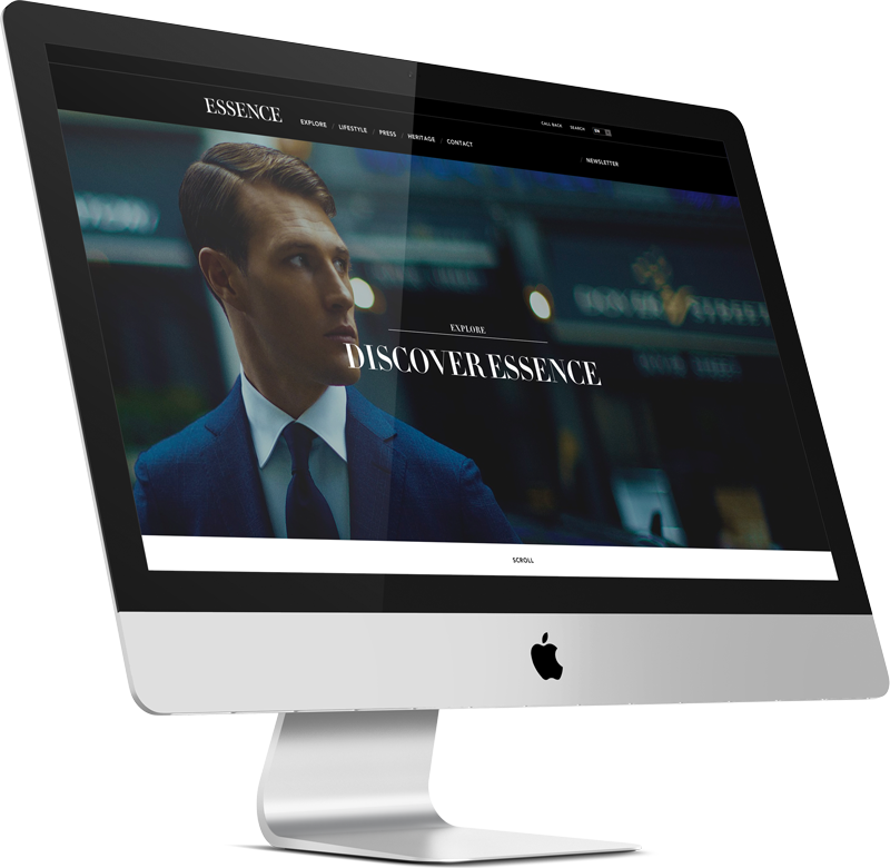 Essence London Website Development 3
