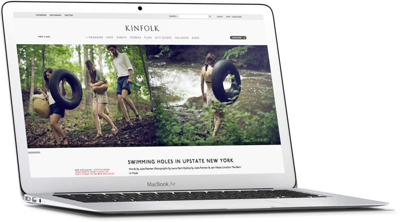 kinfolk Website Development